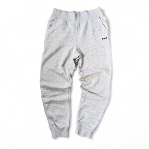 FILA Men’s Jogger Sweatpants Size L Light Gray Athletic Pants